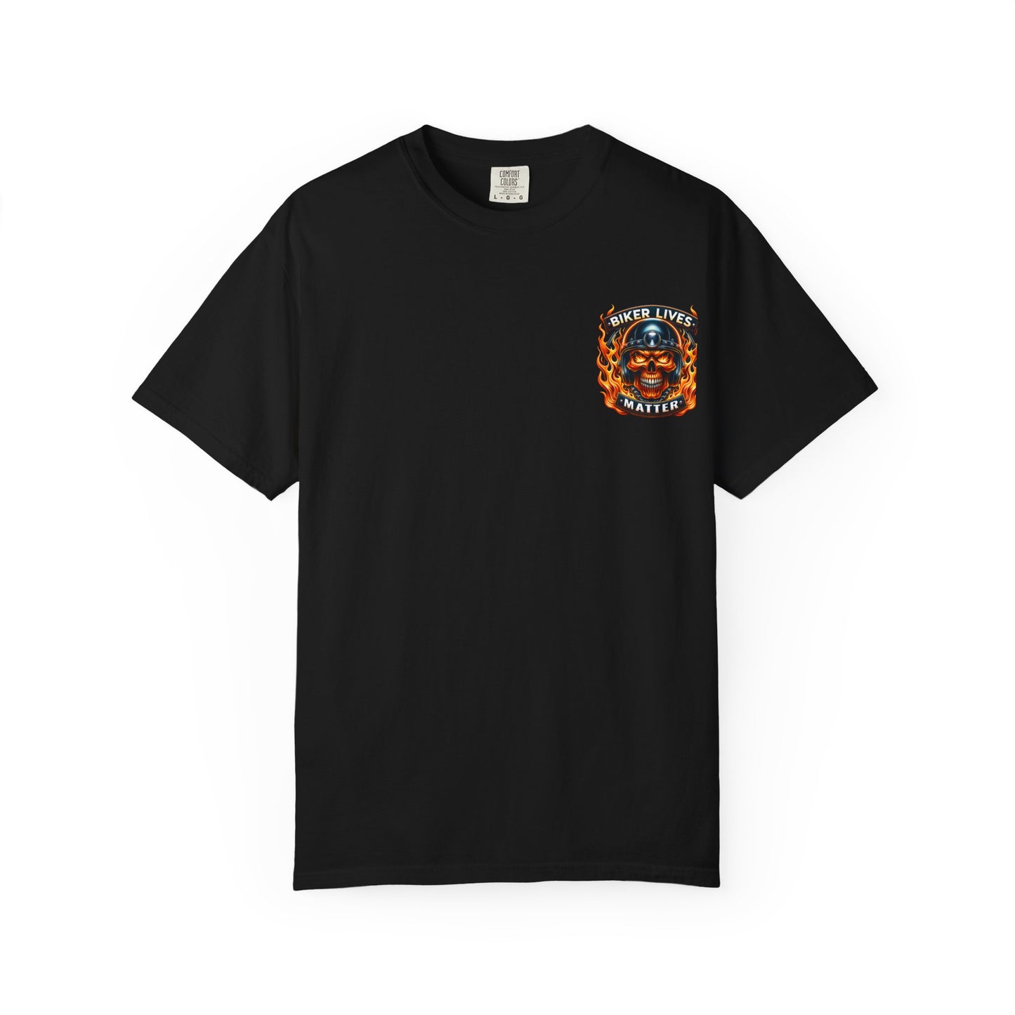 Biker Lives Matter T-Shirt, Cool Graphic Tee, Unisex Casual Wear, Perfect for Motorcycle Riders, Gift for Bikers, Unique Streetwear