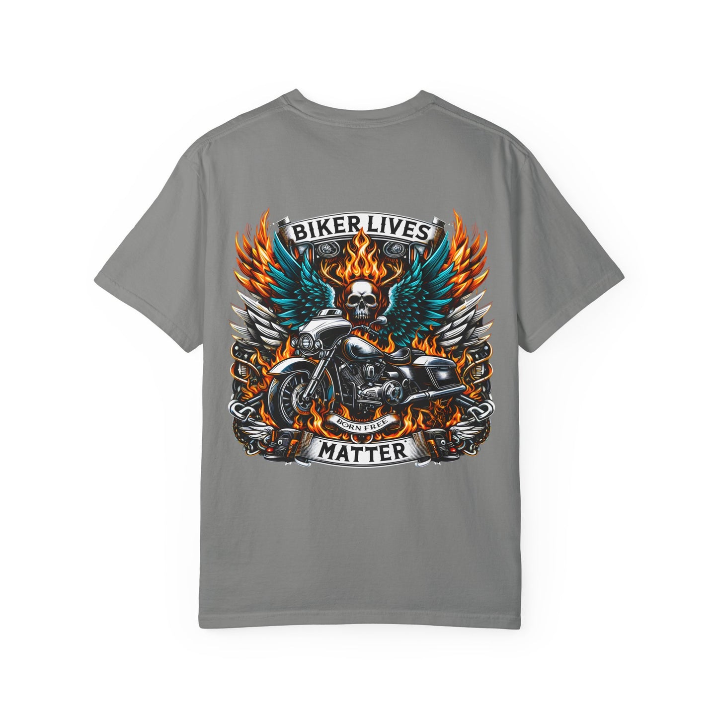 Biker Lives Matter T-Shirt, Unisex Graphic Tee, Motorbike Apparel, Casual Wear, Gift for Bikers, Motorcycle Enthusiasts
