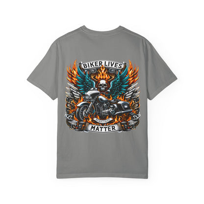Biker Lives Matter T-Shirt, Unisex Graphic Tee, Motorbike Apparel, Casual Wear, Gift for Bikers, Motorcycle Enthusiasts