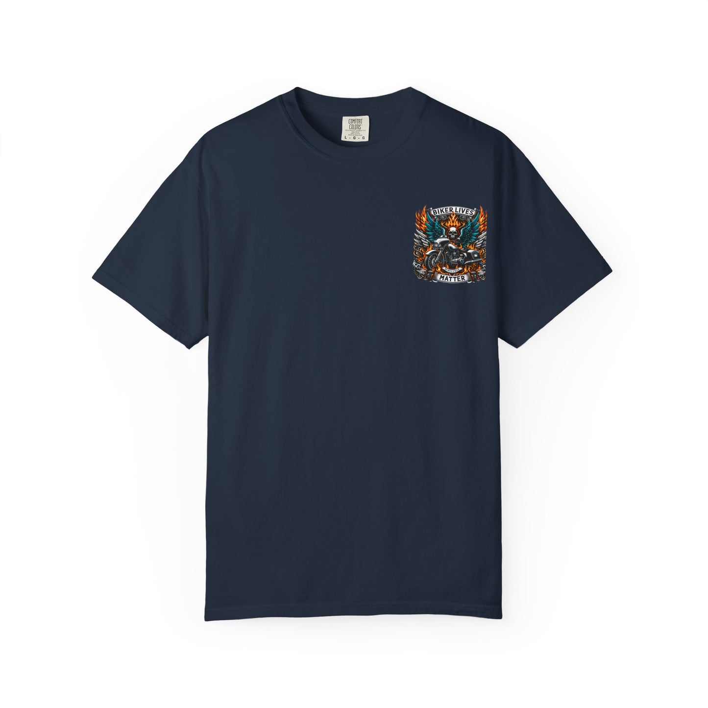 Biker Lives Matter T-Shirt, Unisex Graphic Tee, Motorbike Apparel, Casual Wear, Gift for Bikers, Motorcycle Enthusiasts
