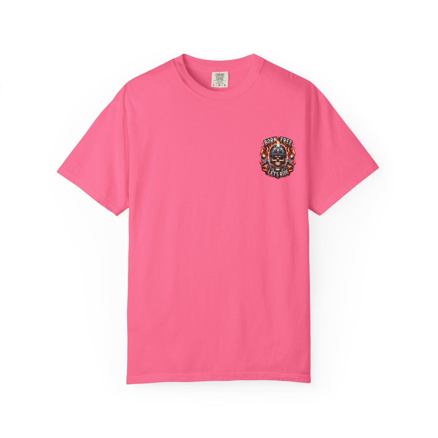 Vibrant Unisex Garment-Dyed T-shirt with Artistic Design, Casual Wear, Graphic Tee, Unique Gift, Everyday Fashion, Summer Essentials