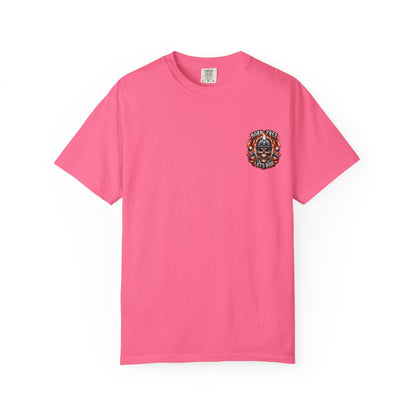 Vibrant Unisex Garment-Dyed T-shirt with Artistic Design, Casual Wear, Graphic Tee, Unique Gift, Everyday Fashion, Summer Essentials