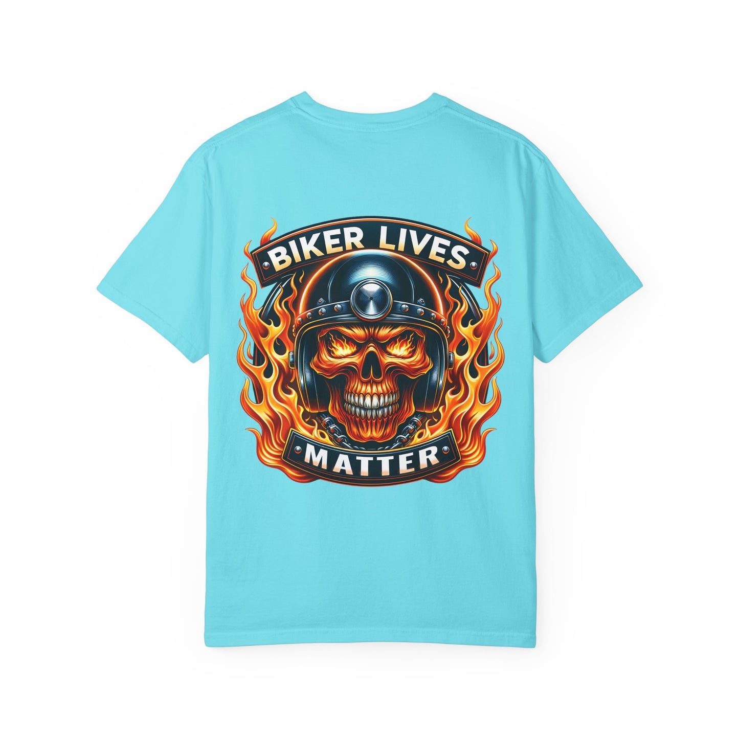 Biker Lives Matter T-Shirt, Cool Graphic Tee, Unisex Casual Wear, Perfect for Motorcycle Riders, Gift for Bikers, Unique Streetwear