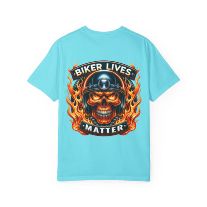 Biker Lives Matter T-Shirt, Cool Graphic Tee, Unisex Casual Wear, Perfect for Motorcycle Riders, Gift for Bikers, Unique Streetwear