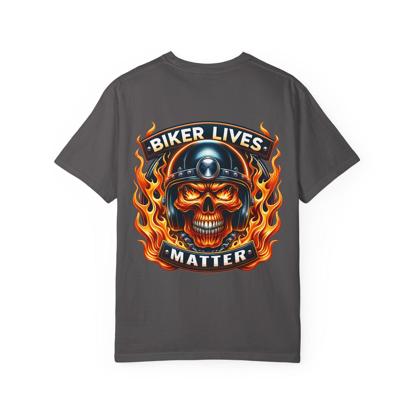 Biker Lives Matter T-Shirt, Cool Graphic Tee, Unisex Casual Wear, Perfect for Motorcycle Riders, Gift for Bikers, Unique Streetwear
