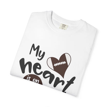 Heart on the Field Tee - Perfect for Sports Fans, Gift for Athletes, Game Day Apparel, Unisex T-shirt, Sports Event Shirt