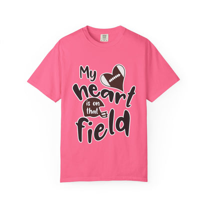 Heart on the Field Tee - Perfect for Sports Fans, Gift for Athletes, Game Day Apparel, Unisex T-shirt, Sports Event Shirt