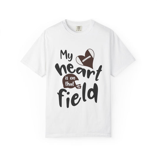 Heart on the Field Tee - Perfect for Sports Fans, Gift for Athletes, Game Day Apparel, Unisex T-shirt, Sports Event Shirt