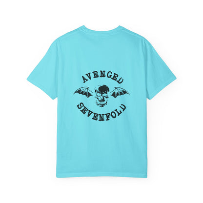 Avenged Sevenfold Skull Graphic Tee, Unisex Band T-Shirt, Music Lover Gift, Concert Apparel, Casual Style, Rock Merchandise